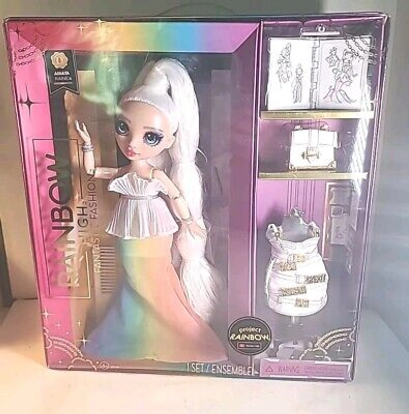 NEW Rainbow High Fantastic Fashion Amaya Raine Doll Set MGA 2023