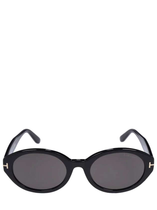 Lunettes de soleil ovales en acétate genevieve - Tom Ford - Femme | Luisaviaroma