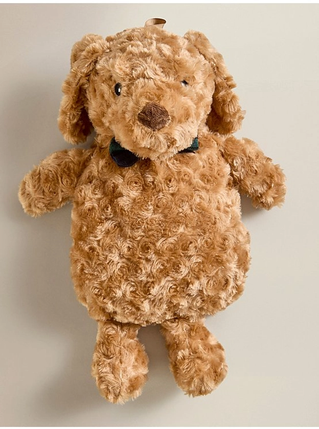 Brown Cockapoo Hot Water Bottle