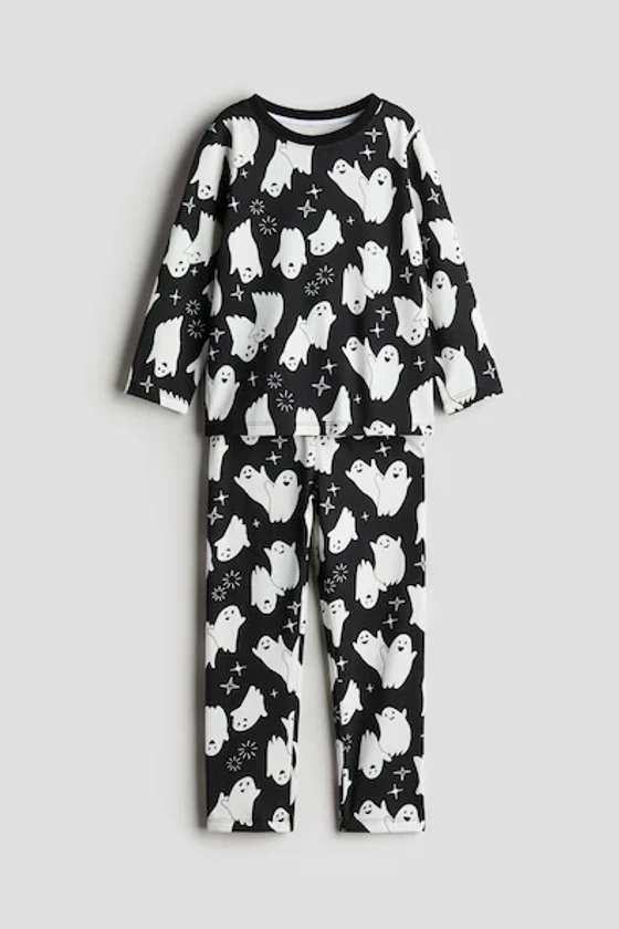 Printed cotton pyjamas