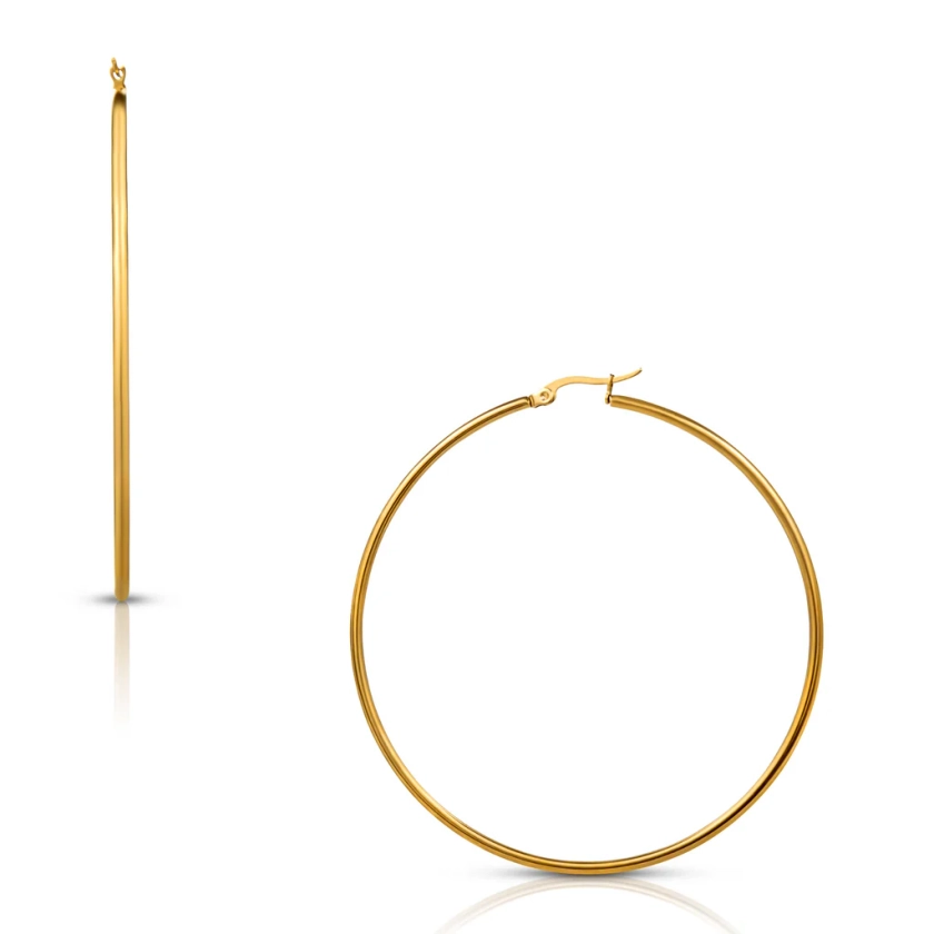 Ellie Vail - Laurette Large Hoop Earring