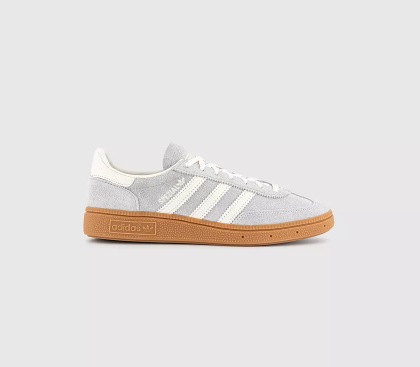 adidas Handball Spezial Trainers Wonder Silver Off White Gum - Men's Trainers