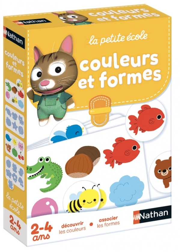 Couleurs et Formes - jeu éducatif - Nathan