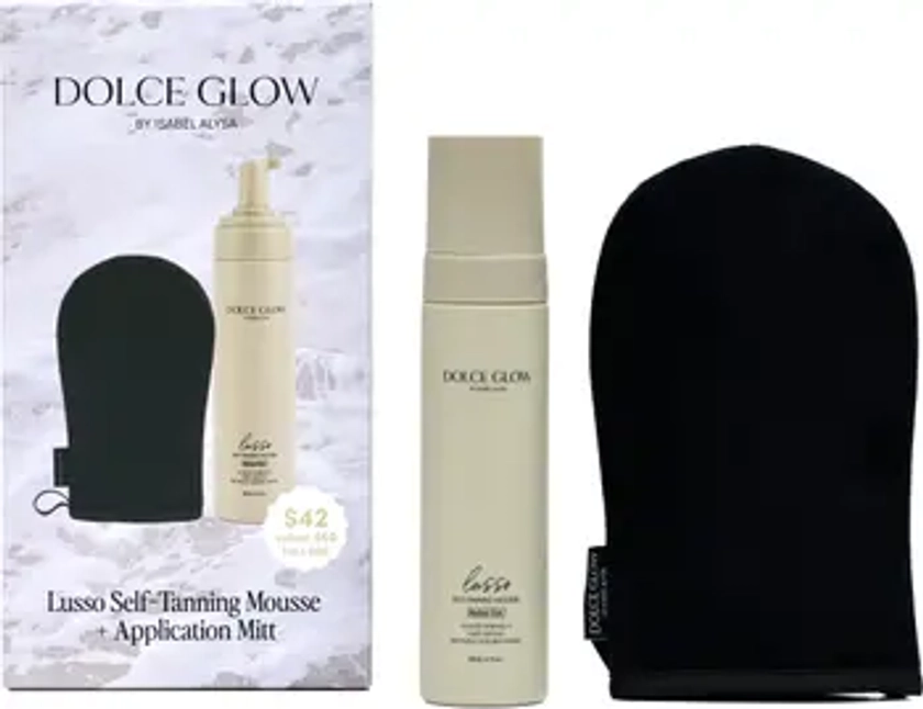 Dolce Glow by Isabel Alysa Dolce Glow Lusso Self-Tanning Mousse + Application Mitt Set $60 Value | Nordstrom