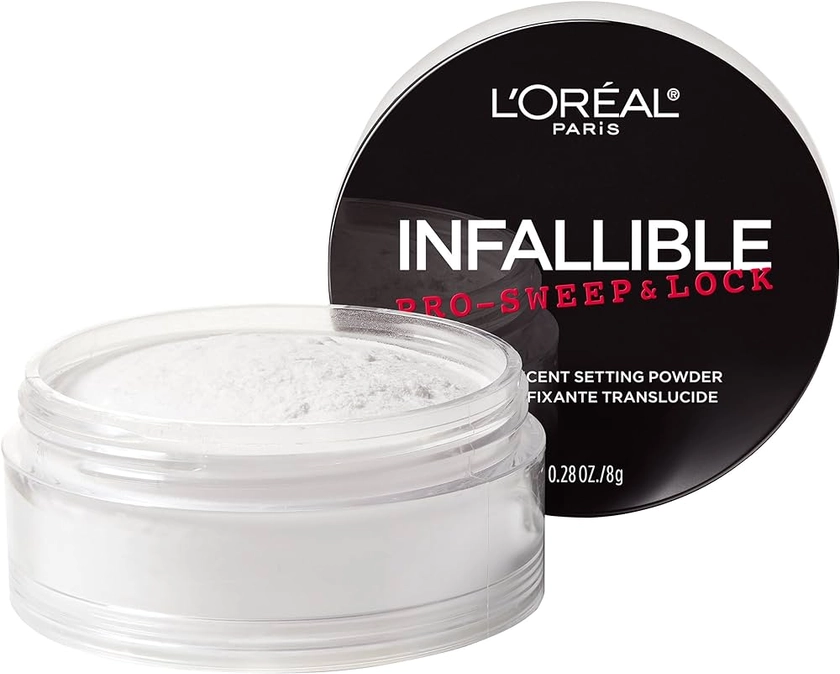 Amazon.com: L'Oreal Paris Makeup Infallible Pro-Sweep and Lock Loose Matte Setting Face Powder : Everything Else