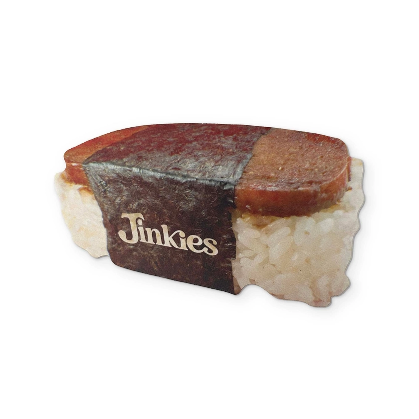 A SPAM MUSUBI YOU CAN CLEAN YOUR GLASSES WITH