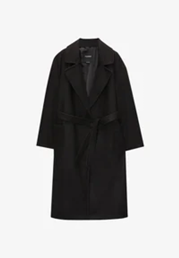 PULL&BEAR SOFT - Manteau classique - black/noir - ZALANDO.FR