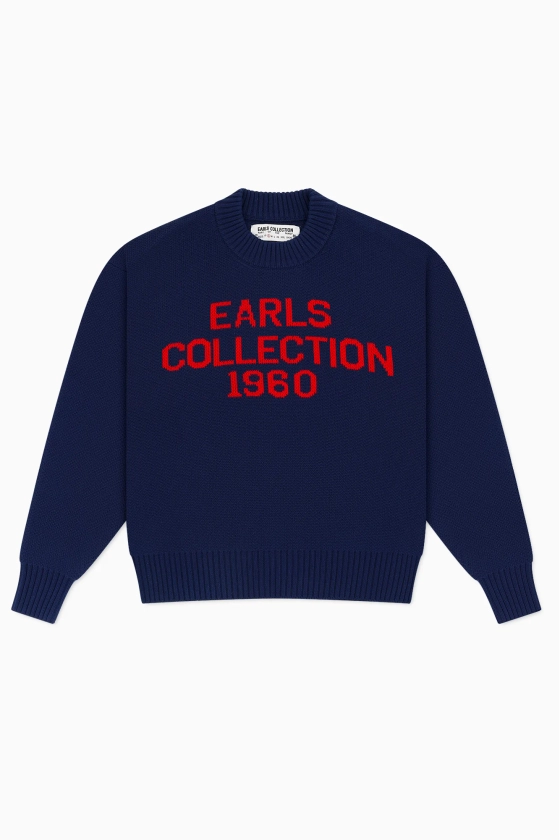 Association Knit – Navy / Red