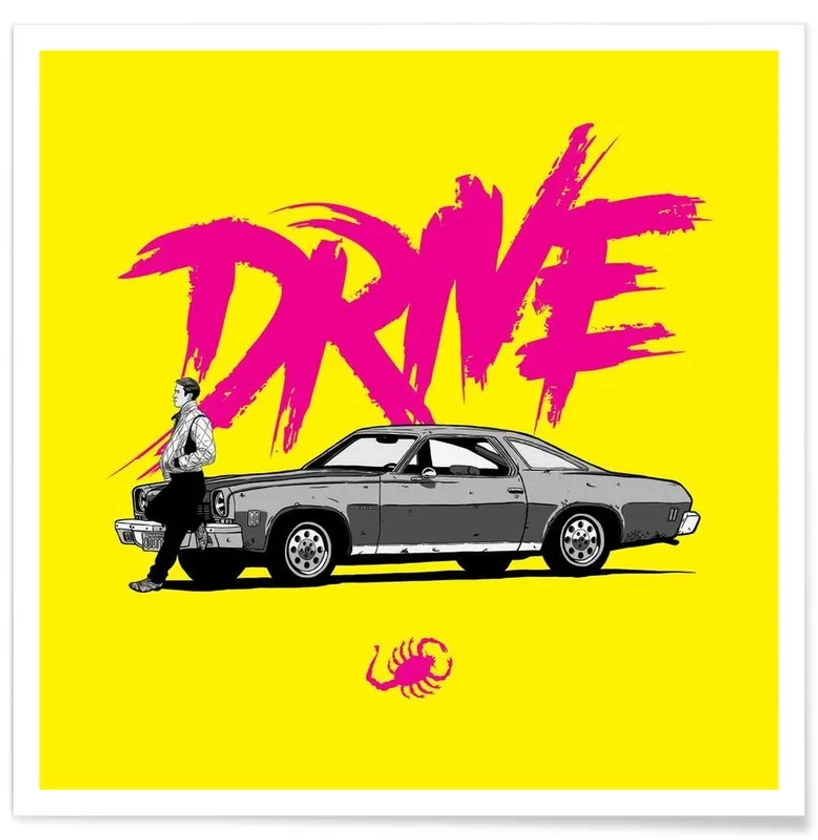 Drive - Yellow affiche