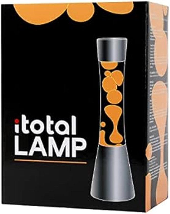 I-TOTAL - Lampe à Lave Magma/Lampe à Lave (Blanc/Orange) : Amazon.com.be: Bricolage