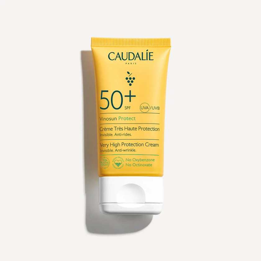 Crème Solaire Visage SPF 50 - Vinosun Protect | CAUDALIE® 