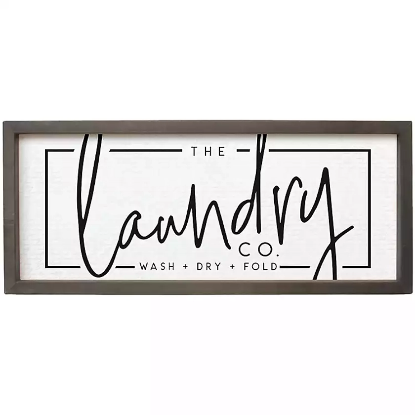 The Laundry Co. Wall Plaque | Kirklands Home