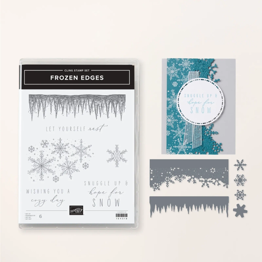 Frozen Edges Stamp & Die Bundle By Stampin’ Up!