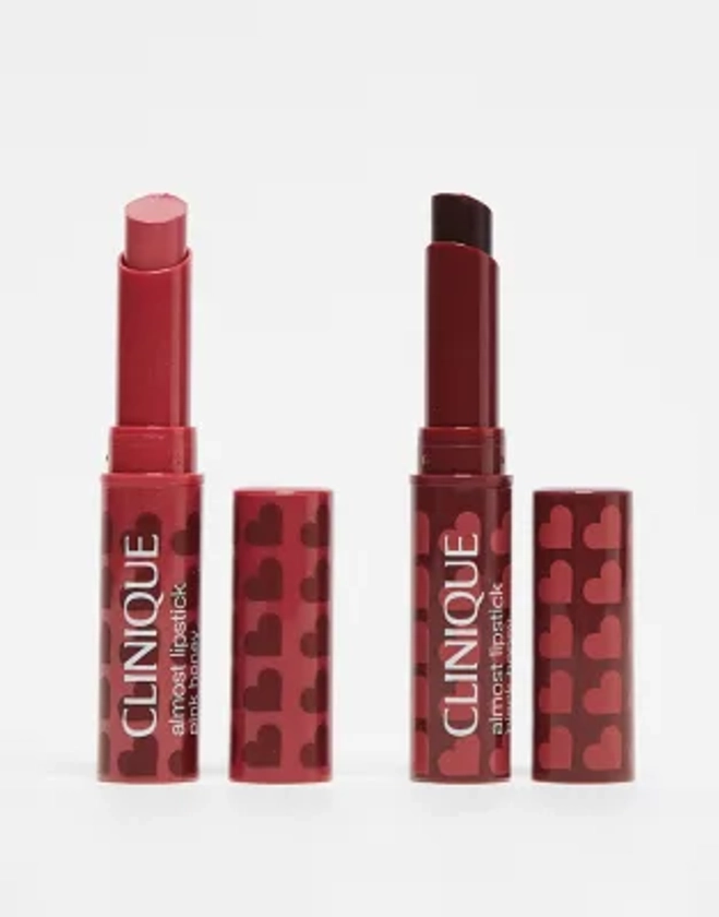 Clinique Twice As Sweet: Black Honey Lipstick Gift Set | ASOS