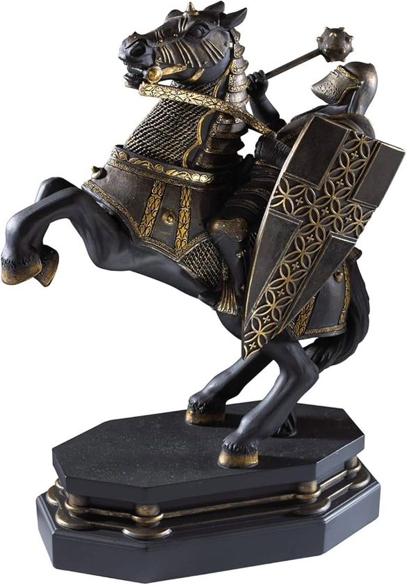 The Noble Collection Wizard Chess Knight Bookend - Black