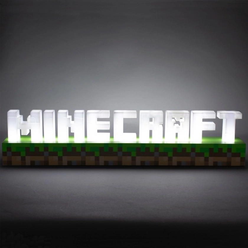 Minecraft Logo Light | Smyths Toys UK