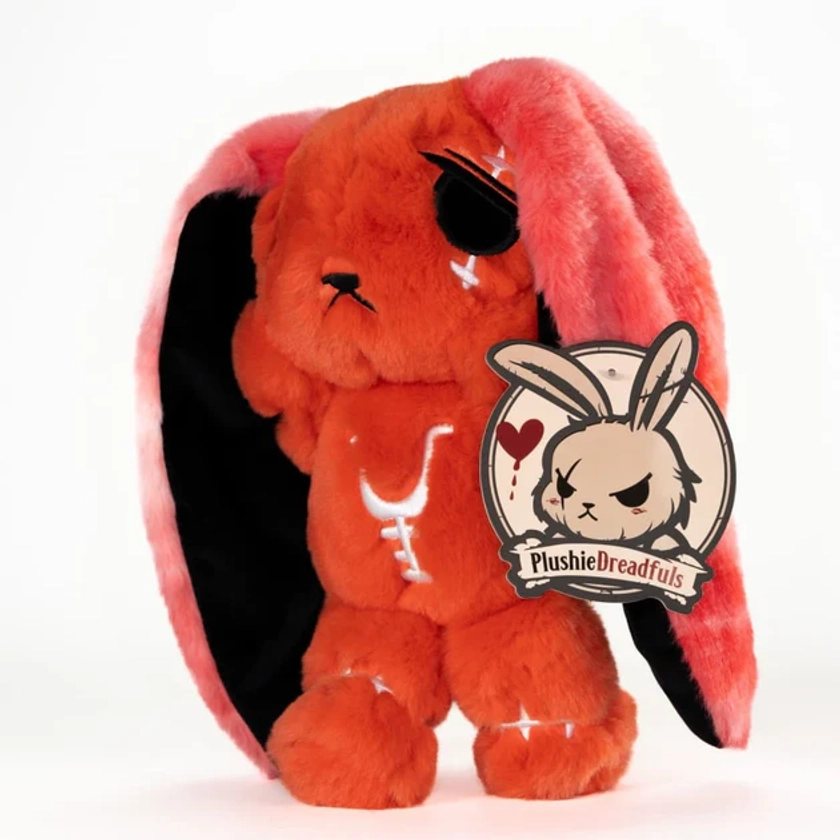 Plushie Dreadfuls - Anxiety Rabbit - Plush Stuffed Animal