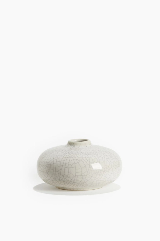 Small stoneware vase