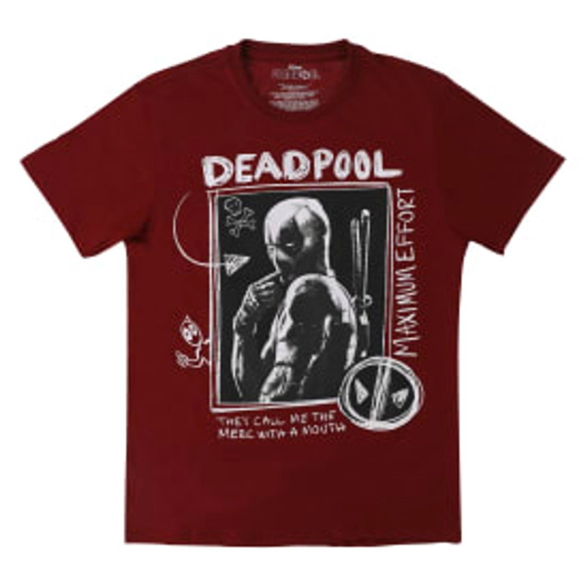 Deadpool Maximum Effort Graphic Tee