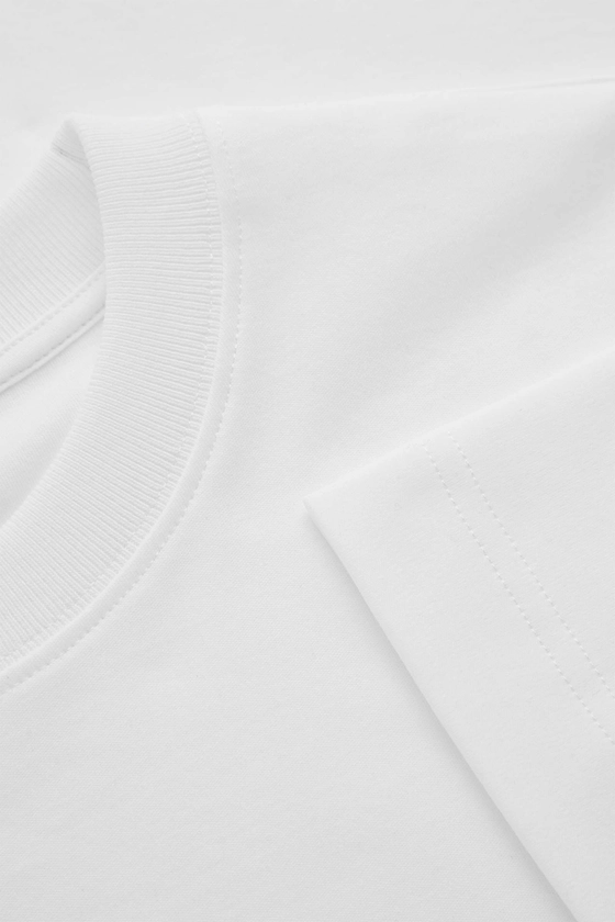 THE CLEAN CUT T-SHIRT - White - T-shirts - COS