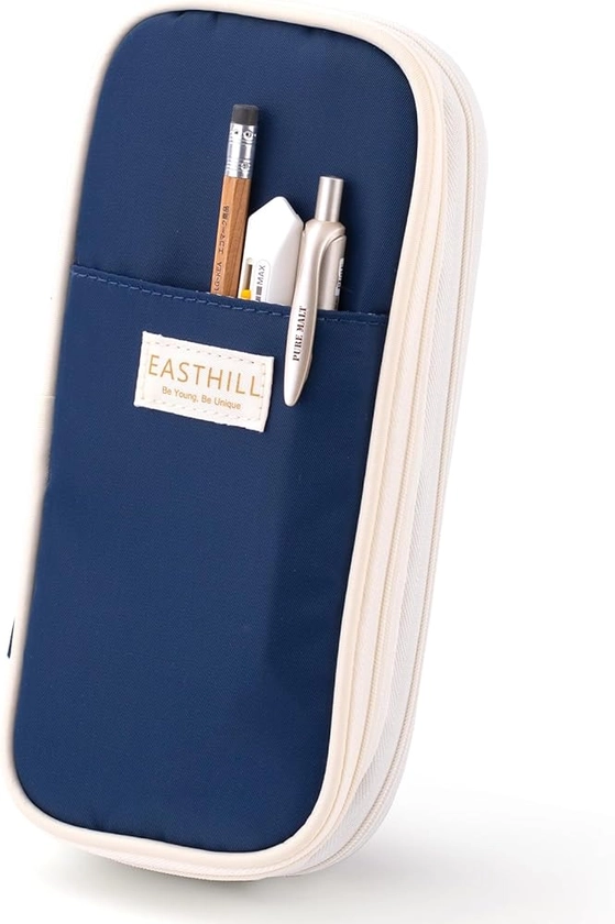 EASTHILL Big Capacity Pencil Case Large Pencil Pouch Stationery Pen Bag for Teen Girls