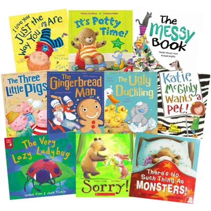 Sleepyhead Tales: 10 Kids Picture Books Bundle By Various |The Works