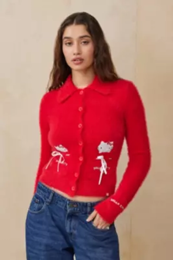 Daisy Street UO Exclusive Hello Kitty Cardigan