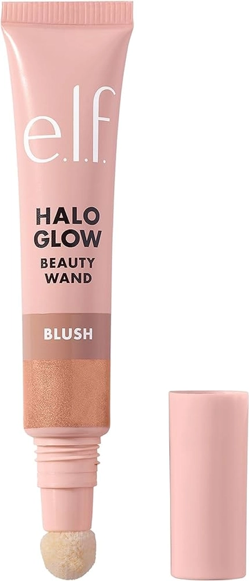Amazon.com : e.l.f. Halo Glow Blush Beauty Wand, Liquid Blush Wand For Radiant, Flushed Cheeks, Infused With Squalane, Vegan & Cruelty-free, Candlelit : Beauty & Personal Care