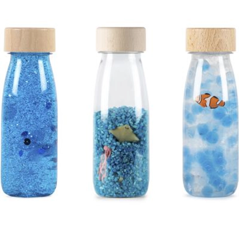 Lot de 3 bouteilles sensorielles Float Serenity