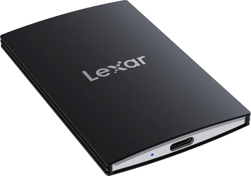 Lexar 2TB SL500 Portable SSD, Up to 2000MB/s Read, Compatible w/Type-C Laptops, iPhone 15, Smartphones, Tablets, PS5, Xbox, USB 3.2 Gen 2x2, Slim and Lightweight, External SSD (LSL500X002T-RNBNU)