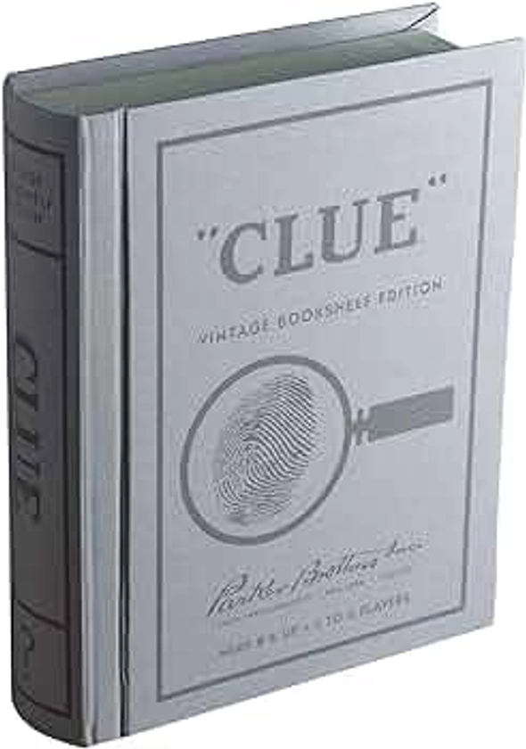 Clue Linen Book Vintage Edition Board Game by Winning Solutions