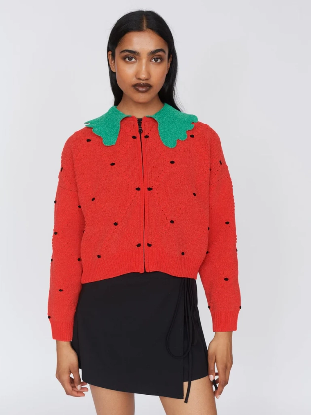 Strawberry Sundae Knitted Jumper