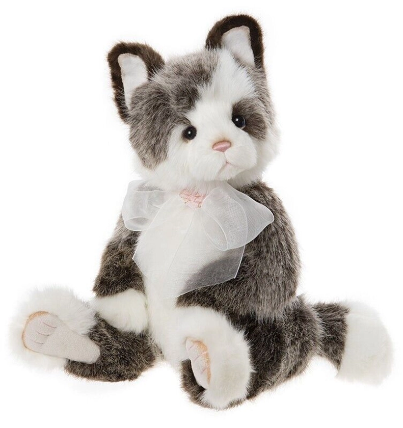 Rodders by Charlie Bears - jointed plush kitten cat - CB202050