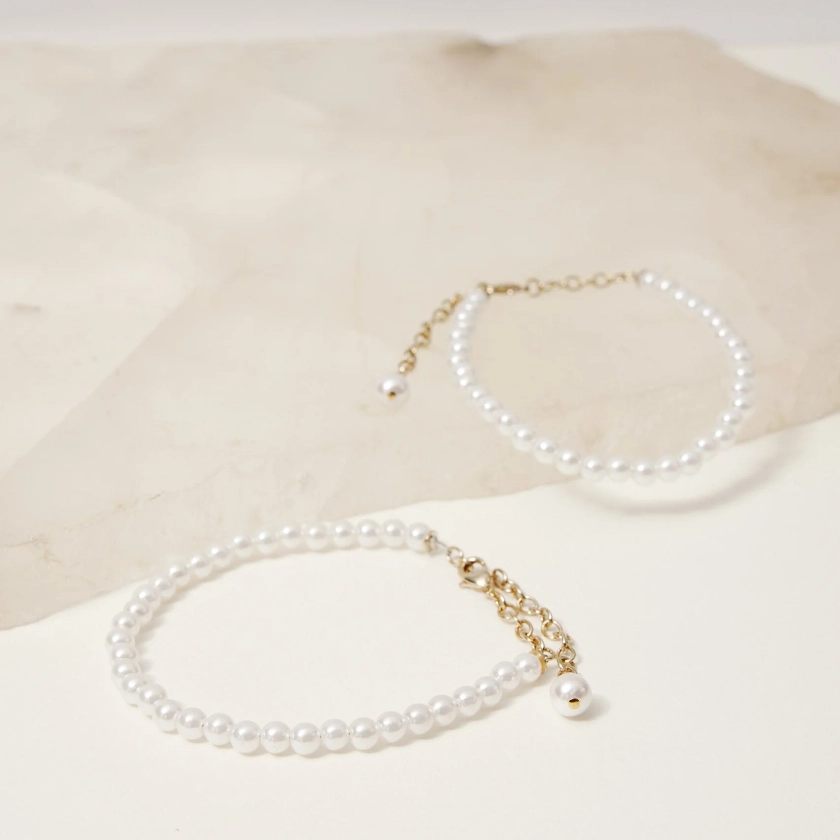 PEARL ANKLETS