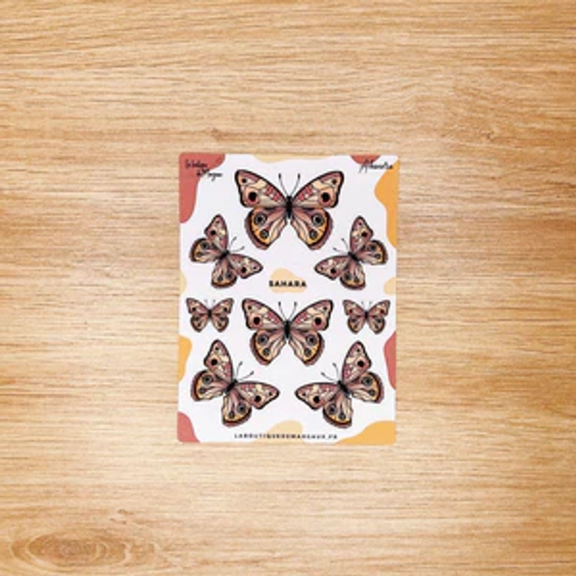 Nuée de papillons - Stickers C7