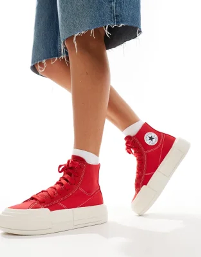 Converse - Chuck Taylor All Star Cruise Hi - Baskets montantes - Rouge | ASOS