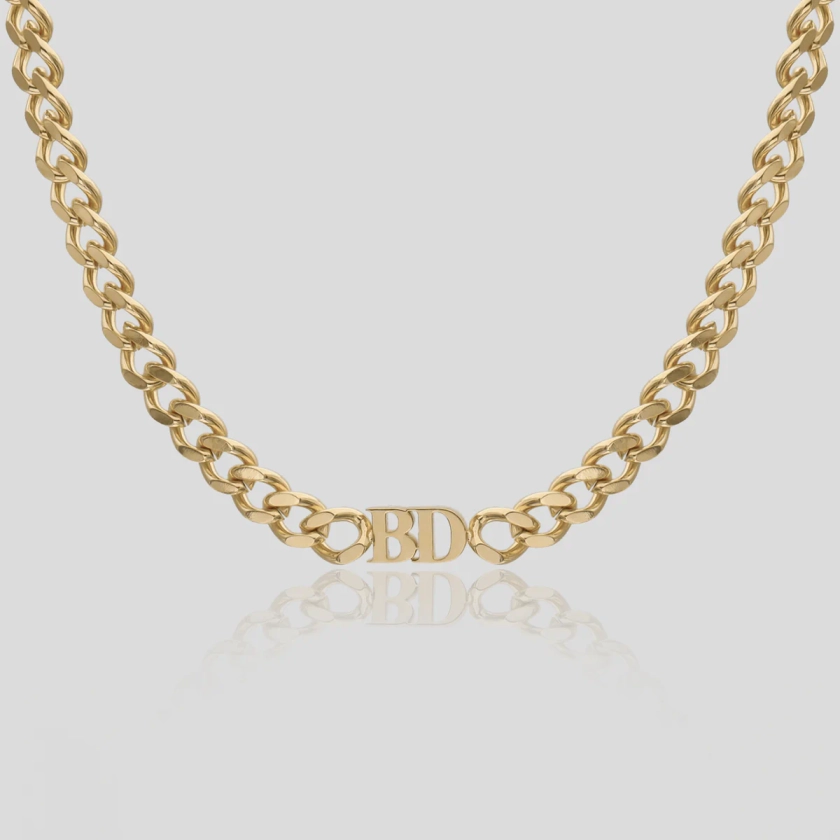 Initial Choker Necklace | Gold or Silver | PRYA