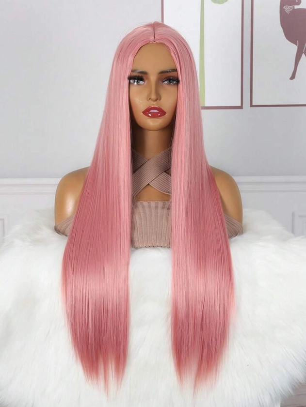 Extra Long Straight Synthetic Wig