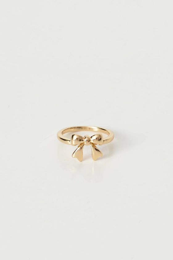 Ring - Gull - Dame - Gina Tricot