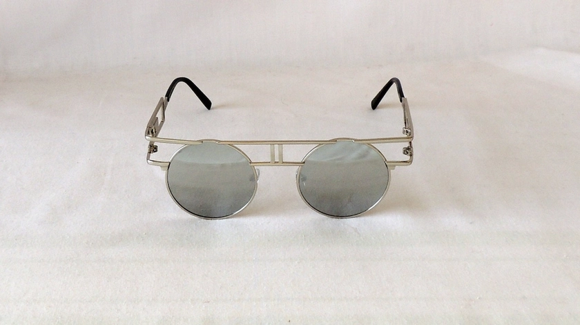 Silver Art Deco 1920s 1930s Style Sunglasses UV400 - Etsy UK