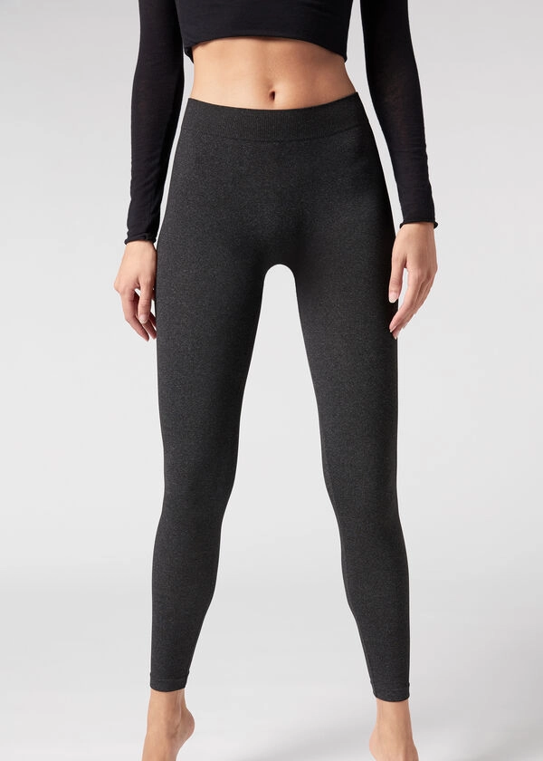 Leggings ultra-opaques en microfibre