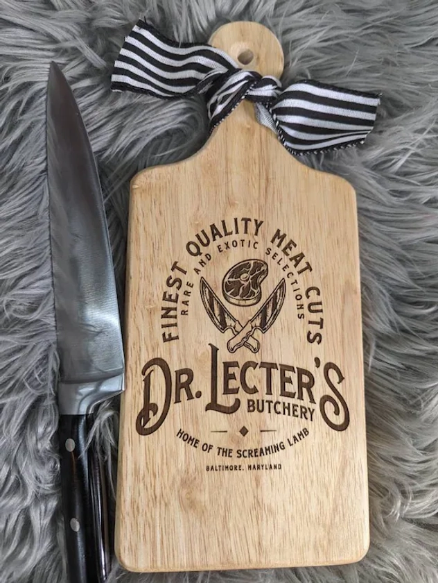 Dr. lecter's butchery cutting board