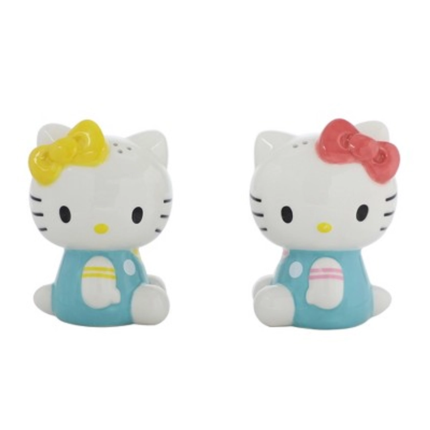 Hello Kitty Set of Ceramic Salt and Pepper Shakers
