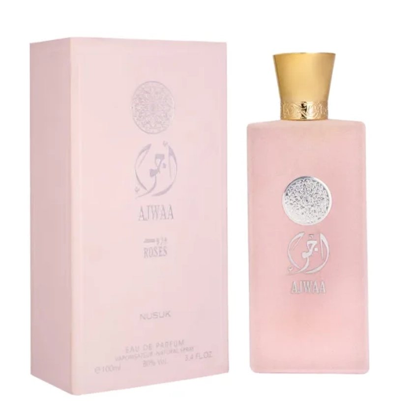 Perfume Árabe AJWAA Roses -EDP- Nusuk Mujer 100 Ml