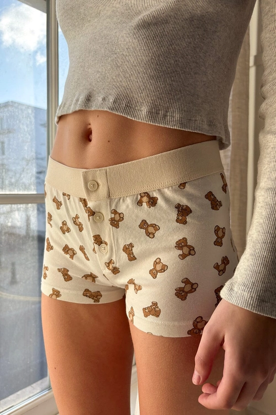 Boyshort Teddy Bear Underwear