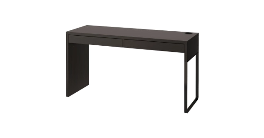 IKEA MICKE Desk Brown 142x50cm, Home Furniture | Urban Sales