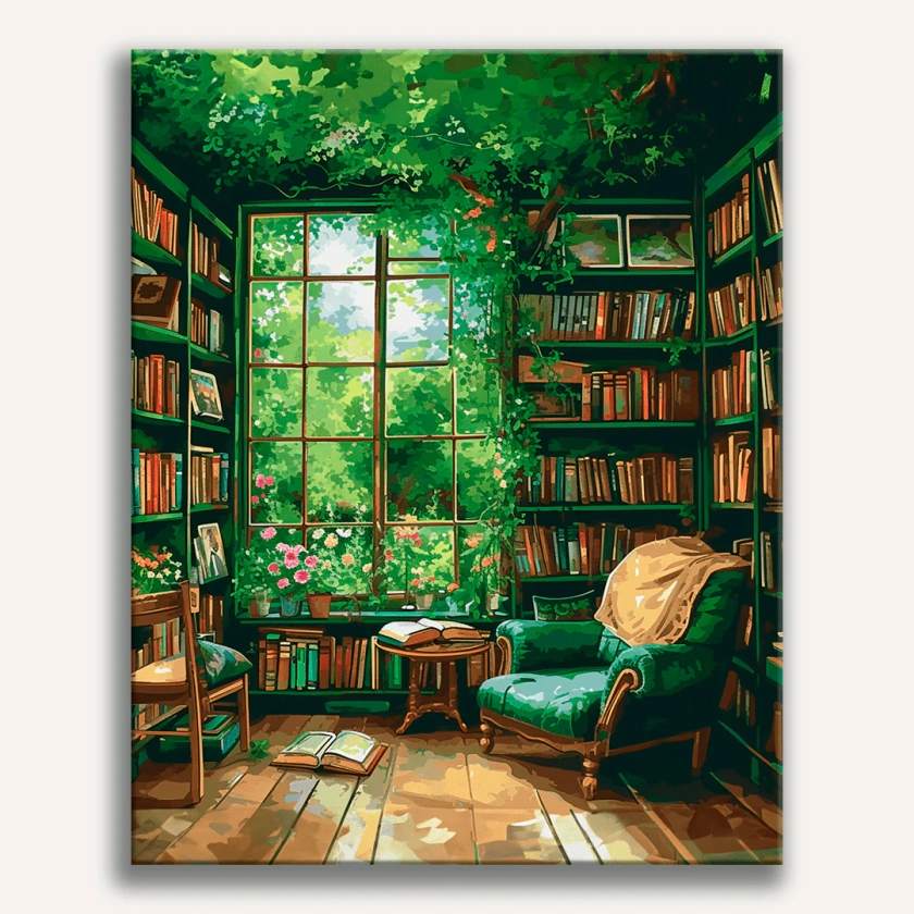 Verdant Book Nook