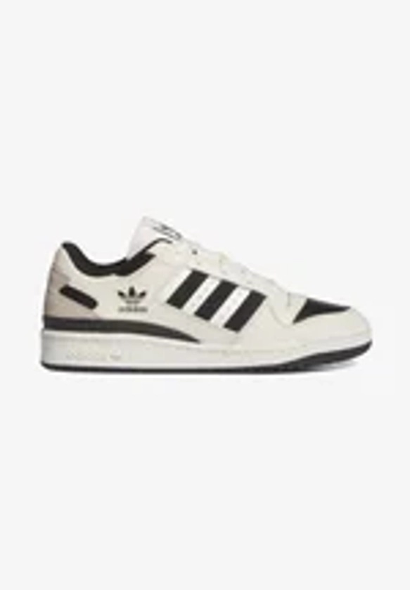 adidas Originals FORUM - Sneaker low - white core black wonderbeige/offwhite - Zalando.de