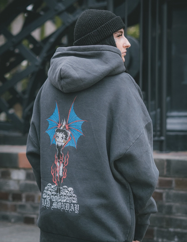 OG Death Moth Tattoo Graphic Hoodie | Bad Monday Apparel