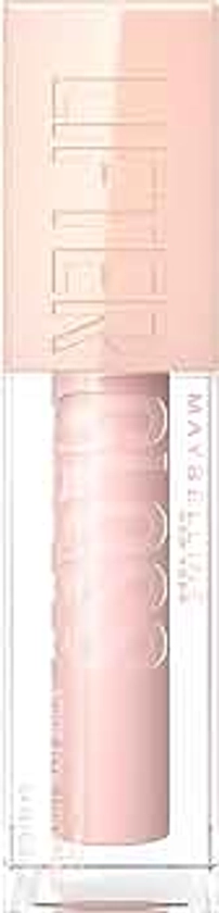 Maybelline New York Lifter Gloss, Hydrating Lip Gloss with Hyaluronic Acid, 5.4 ml, Shade: 002 Ice